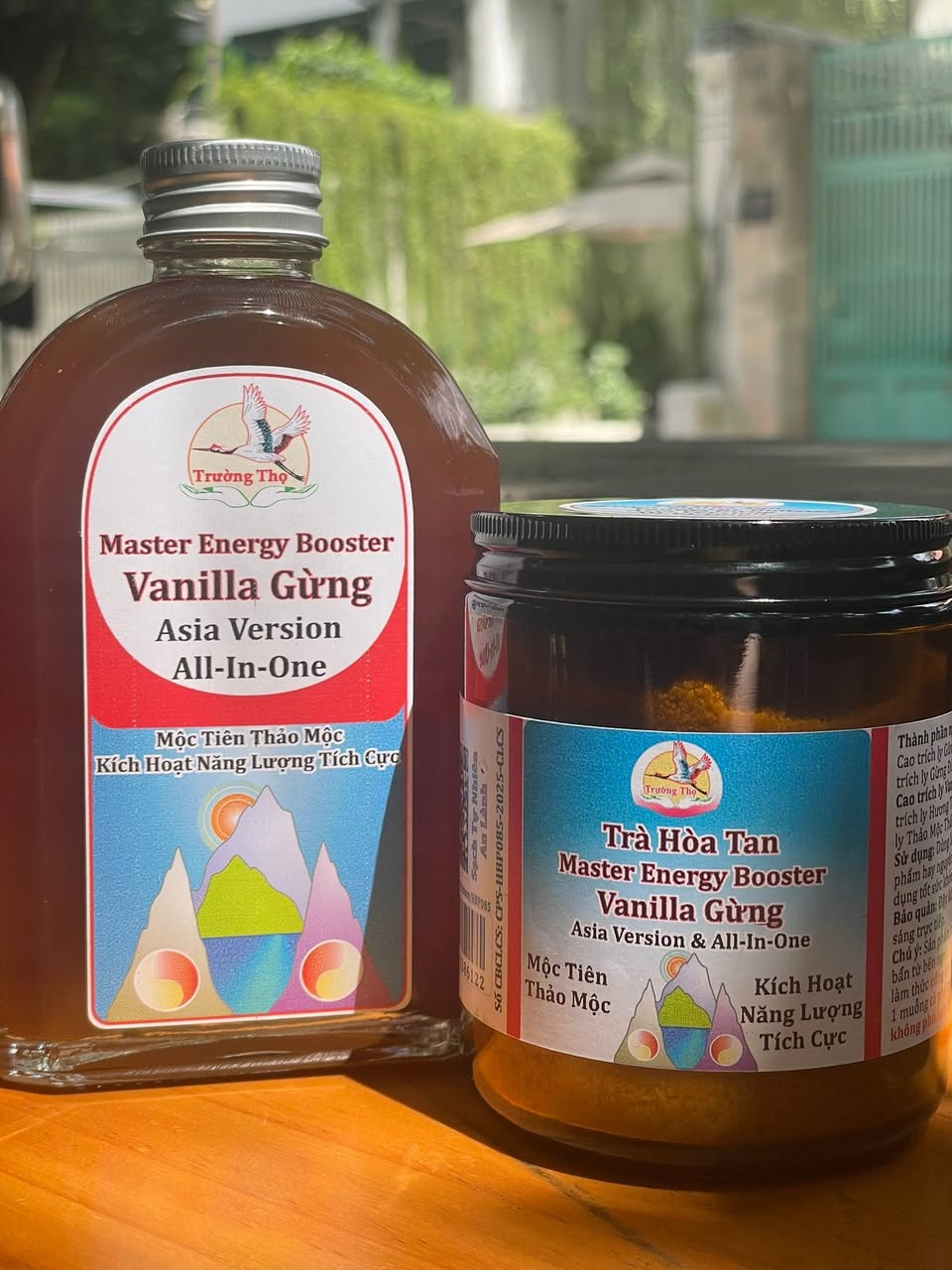 Master Energy Booster Vanila Gừng 280g