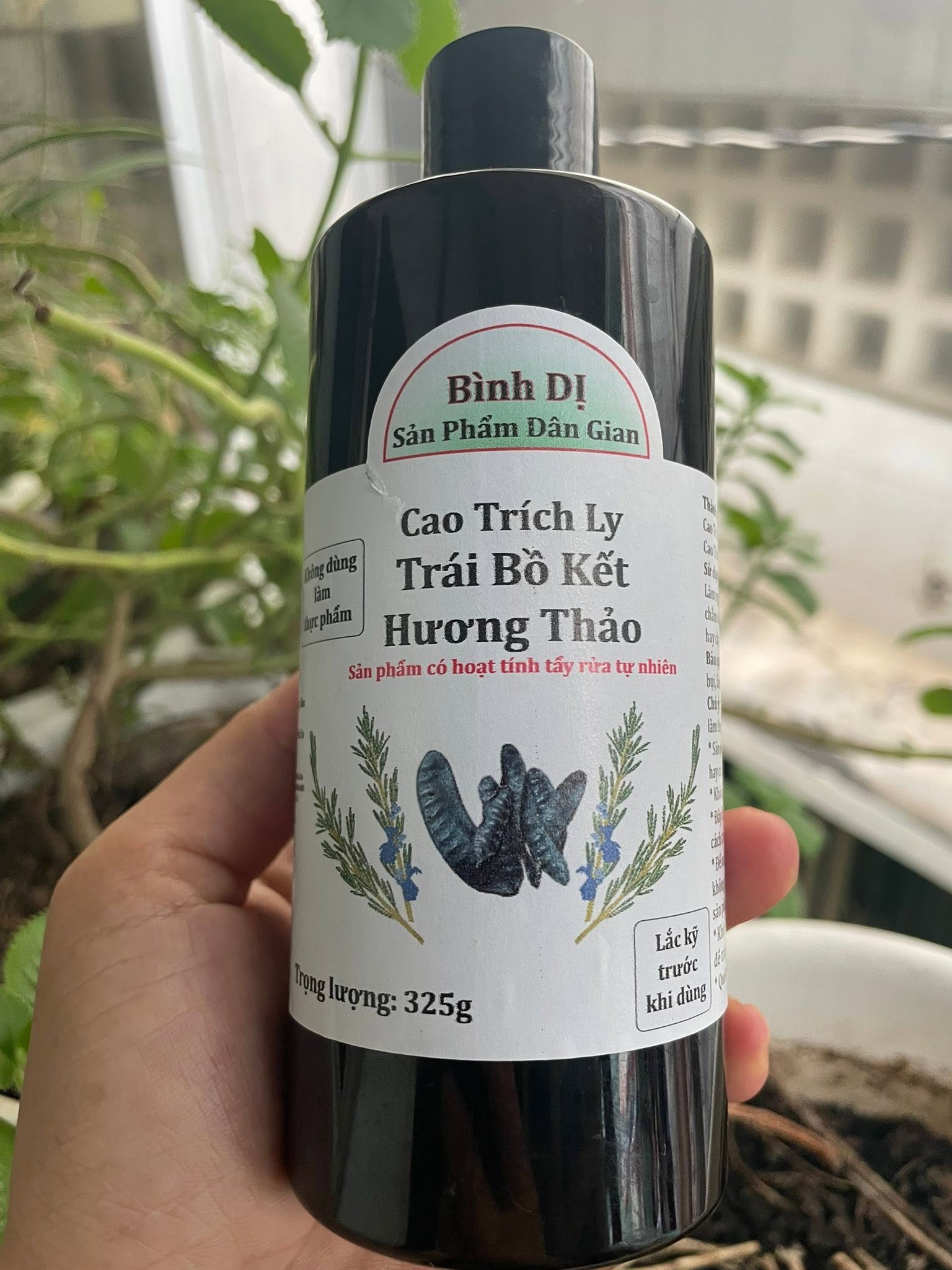 Trích Ly Bồ Kết Hương Thảo 325g