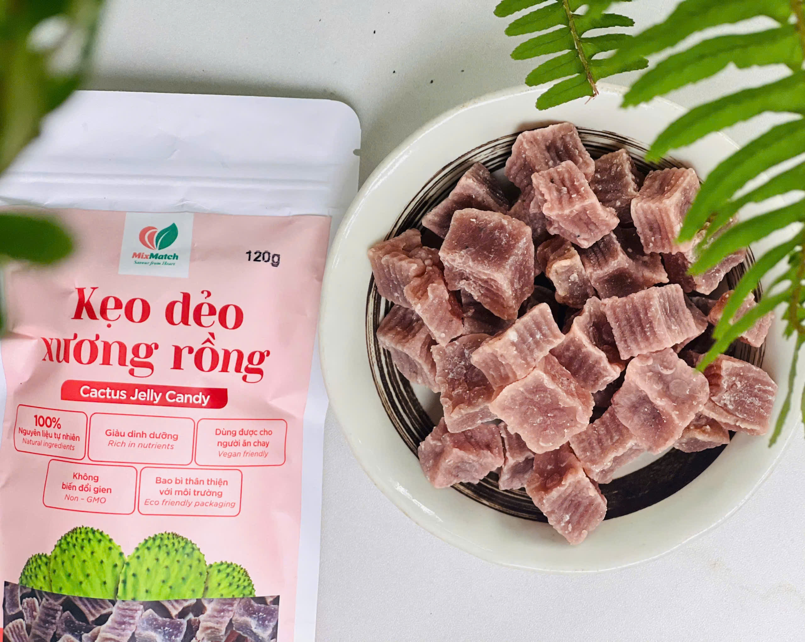 Kẹo Dẻo Xương Rồng 120g
