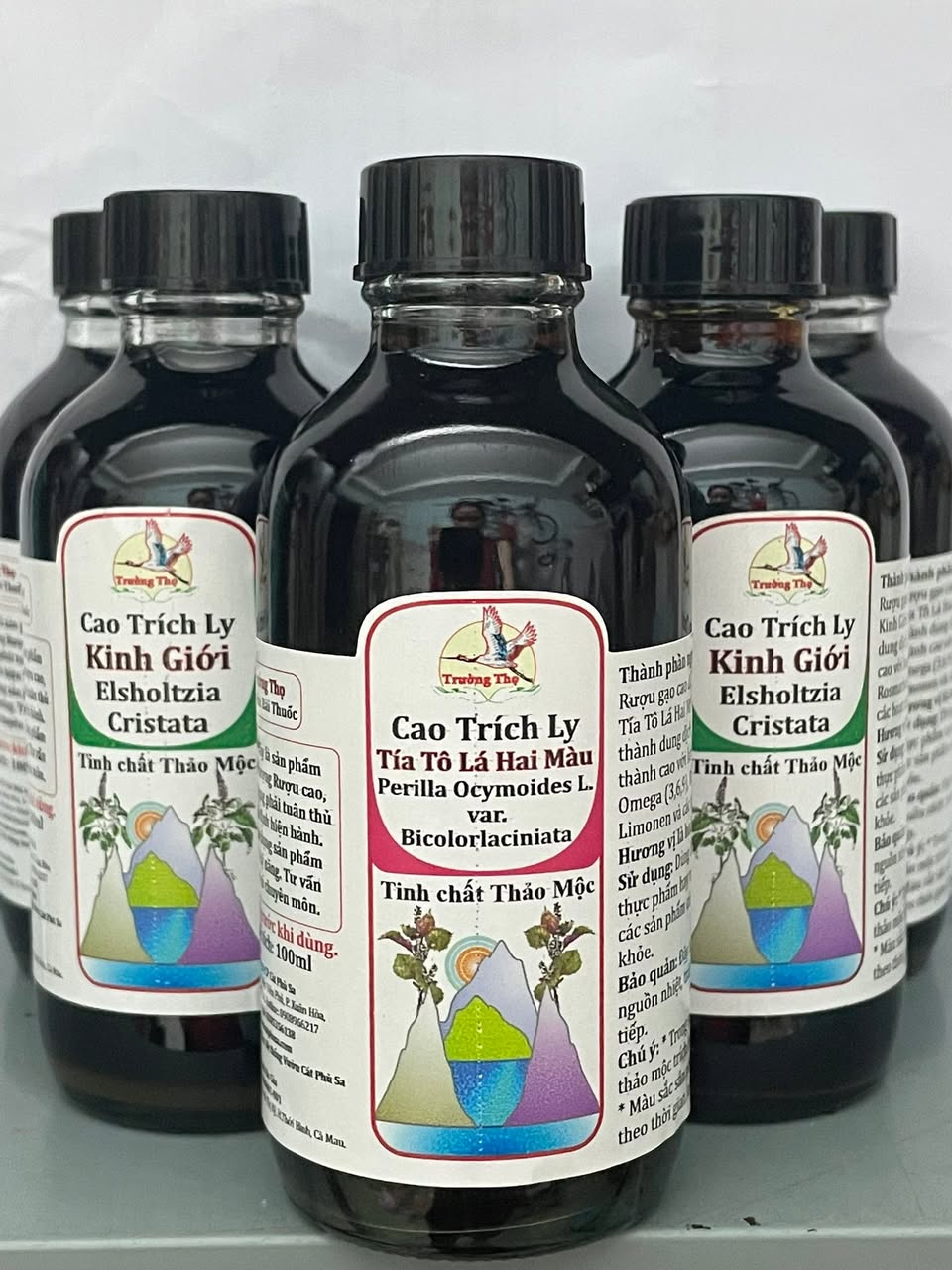Trích Ly Tía Tô Hai Màu 100ml